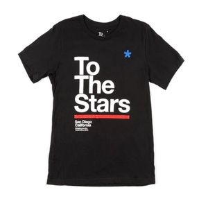 TO THE STARS * black t-shirt XXL - Never worn